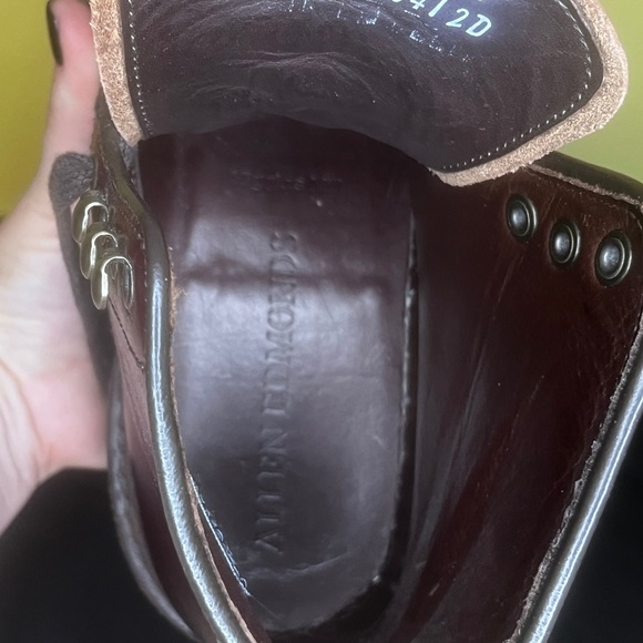 Allen Edmonds ‘Higgins Mill Weatherproof Lug’ in burgandy - Picture 7 of 11